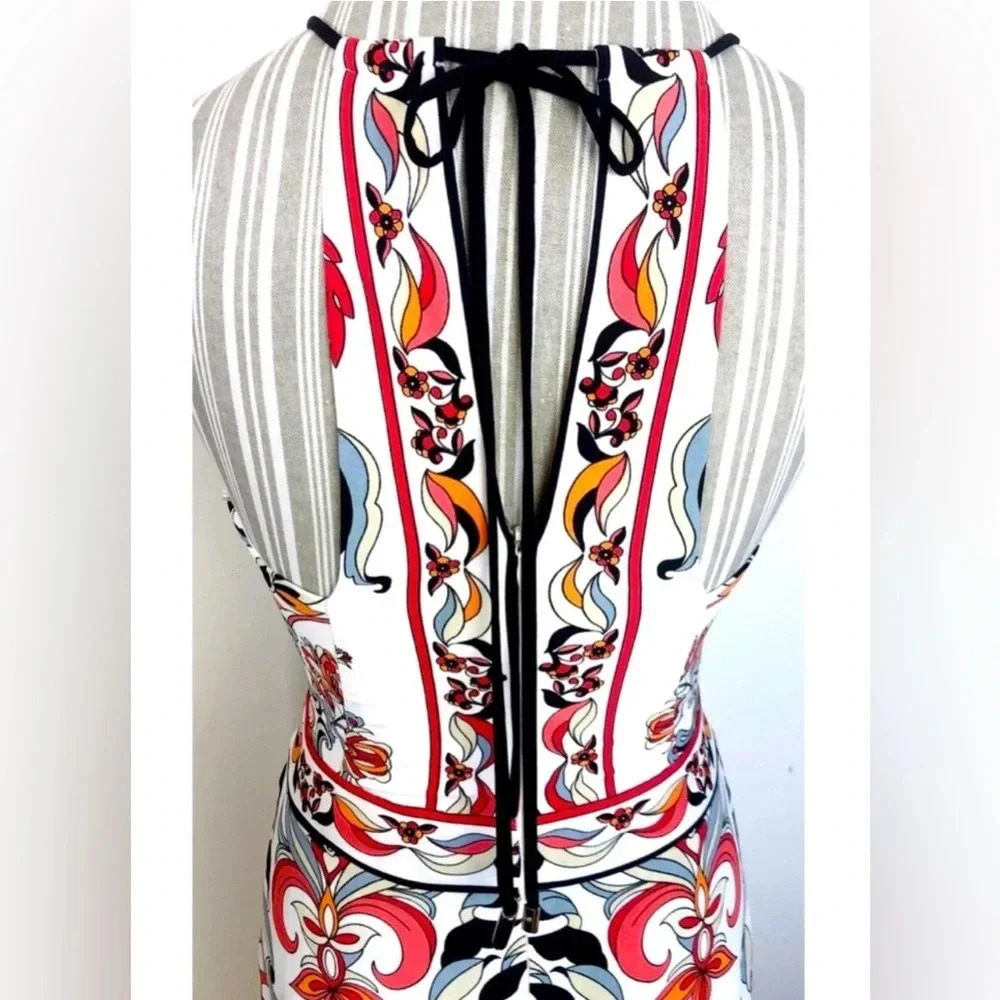 Boston Proper Halter Handkerchief Dress - size 6. BB - Picture 4 of 8
